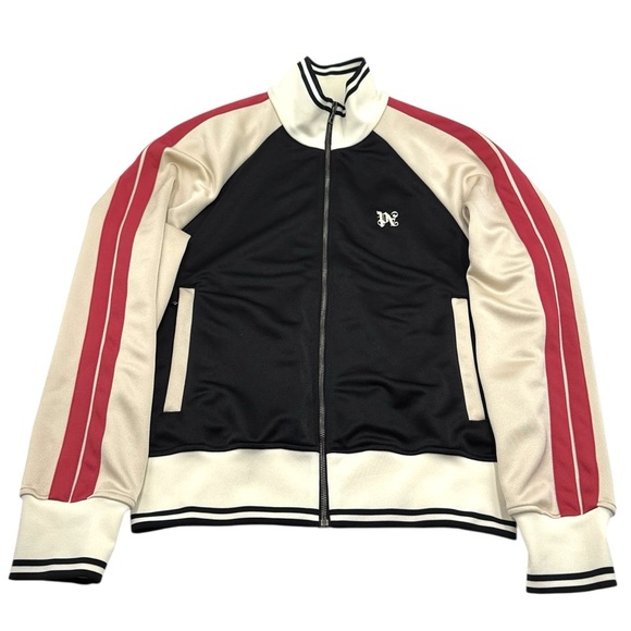 Palm Angels Monogram Colorblock Track Jacket Size Small - Picture 3 of 16